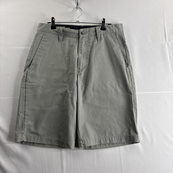Volcom Other - Volcom Men's Gray Corpo Class Size 30 Chino Shorts Cotton Casual Beach